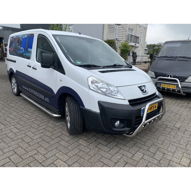 Peugeot Expert Sidebars met rvs treeplanken L2/L3