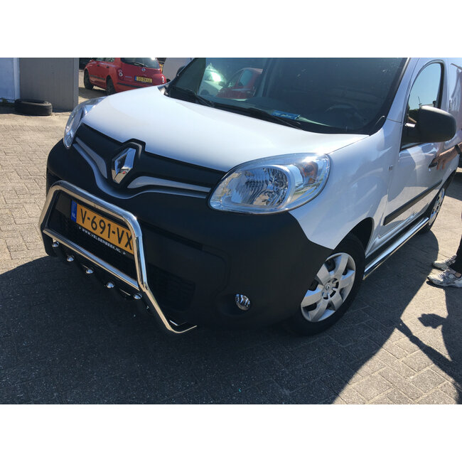 Renault Kangoo II Pushbar Bullbar met carterbescherming