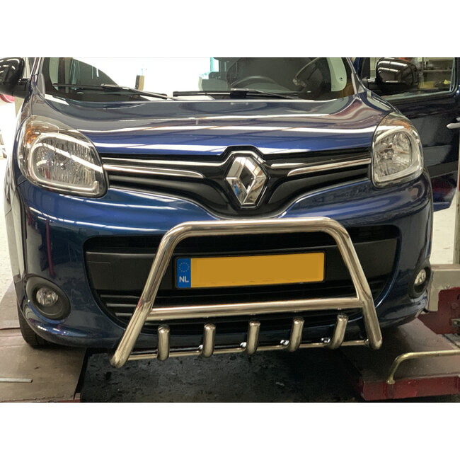 Renault Kangoo II Pushbar Bullbar met carterbescherming