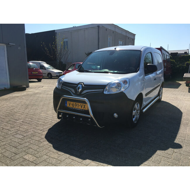 Renault Kangoo II Pushbar Bullbar met carterbescherming