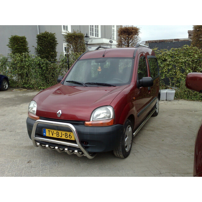 Renault Kangoo Pushbar Bullbar met carterbeschermer