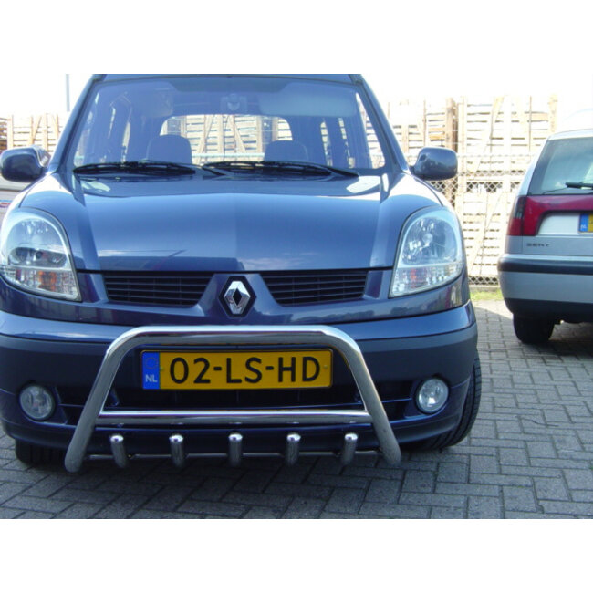 Renault Kangoo Pushbar Bullbar met carterbeschermer