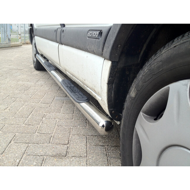Renault Master Sidebars Sidesteps met opstapjes L2