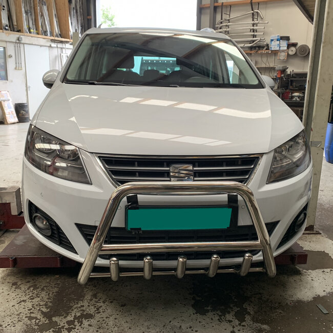 Seat Alhambra Pushbar Bullbar met carterbeschermer