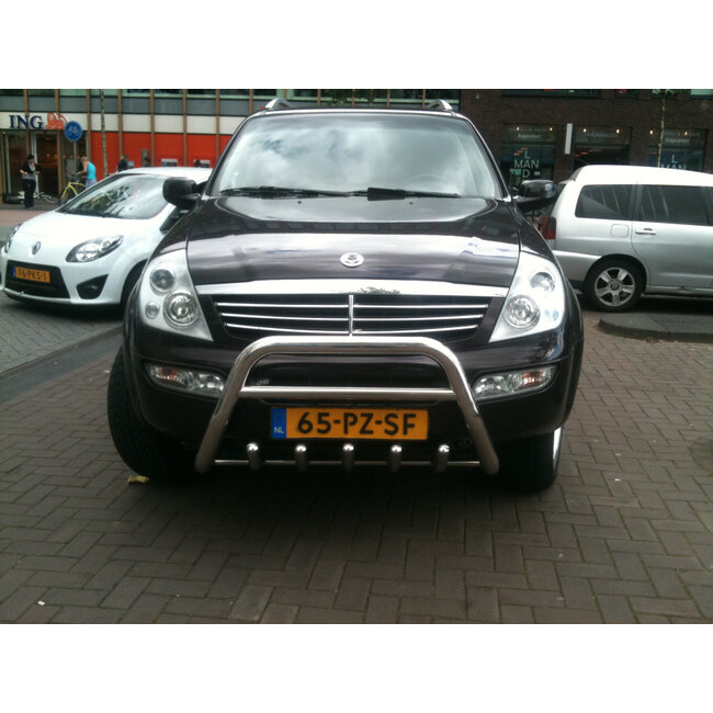 SsangYong Rexton Pushbar met carterbeschermer