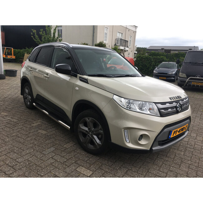 Suzuki Grand Vitara Sidebars rechte buis 70 mm met opstapjes