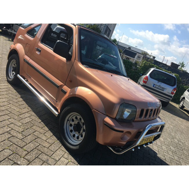 Suzuki Jimny Pushbar Bullbar met carterbeschermer