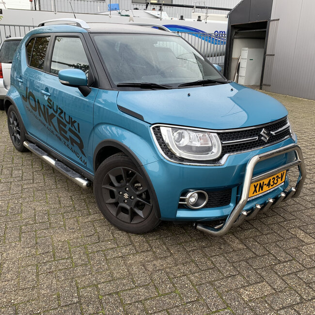 Suzuki Jimny Sidebars rechte buis 70 mm met opstapjes