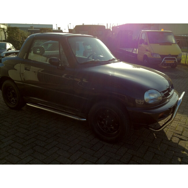 Suzuki X-90 Sidebars met rvs trede