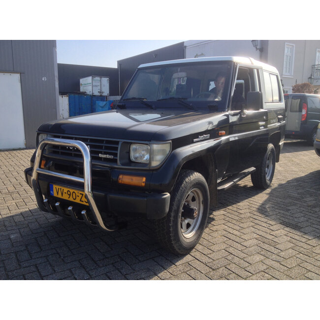 Toyota Land Cruiser 120 Pushbar Bullbar met carterbeschermer