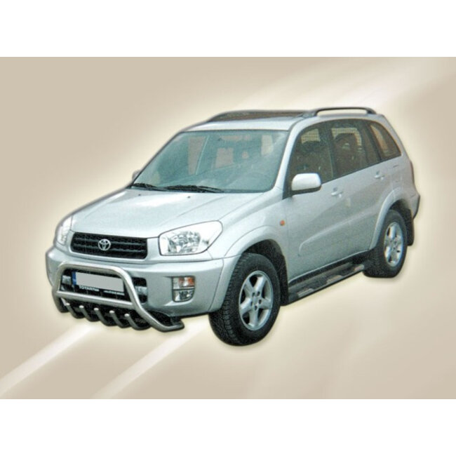 Toyota RAV4 2001-2005 Sidebars met aluminium trede