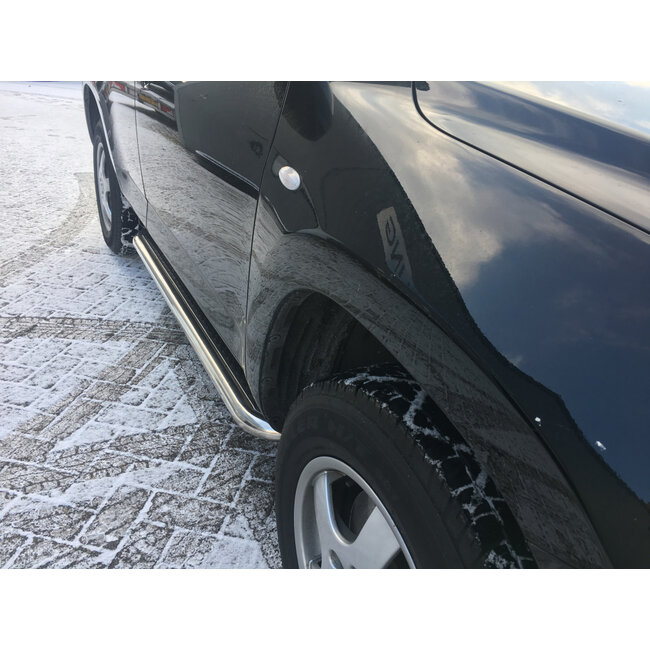 Toyota RAV4 2001-2005 Sidebars met rvs trede