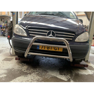 Vito W639 Bullbar Pushbar met dwarsbuis