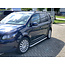 Volkswagen Touran Sidebars met RVS Plaat