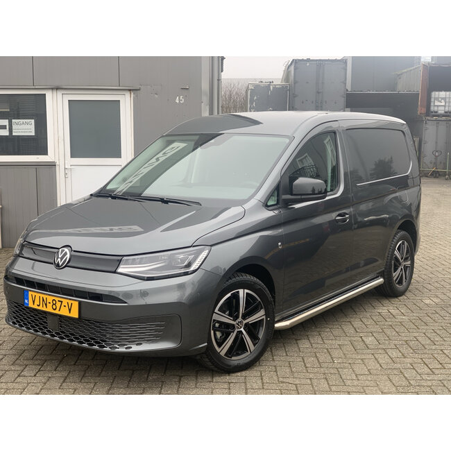 VW Caddy MK5 Sidebars met rvs trede L1