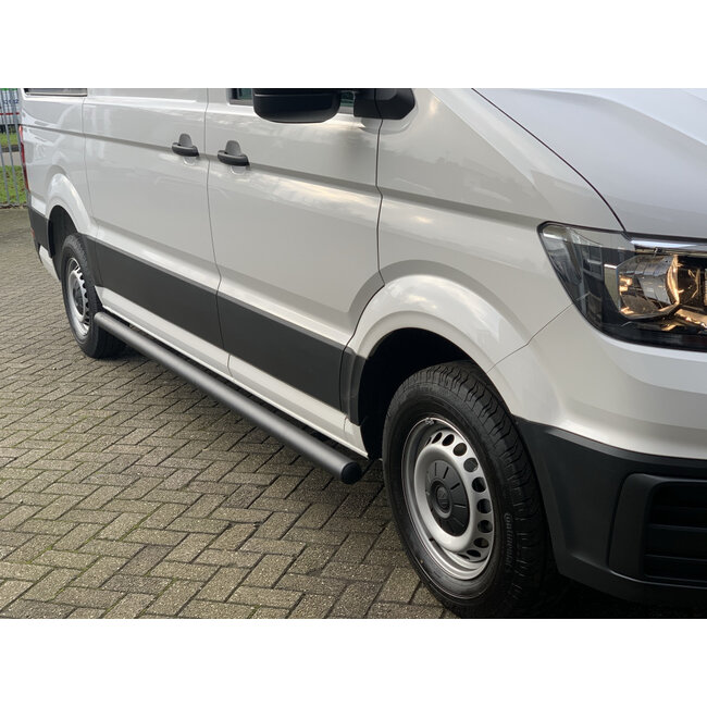 VW Crafter MB Sprinter Sidebars Zwart L1