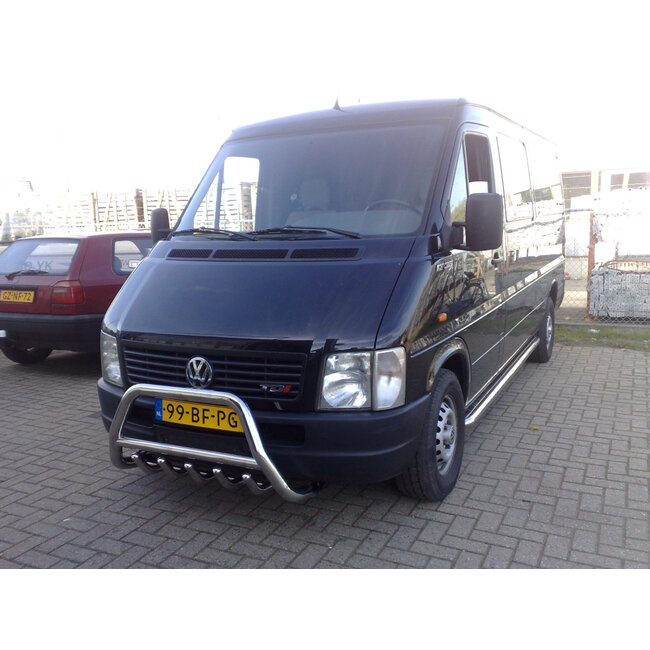 VW LT Sidebars met rvs trede L3/L4