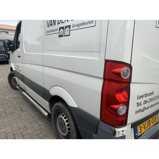 VW LT Sidebars rechte buis 70 mm met opstapjes L3/L4