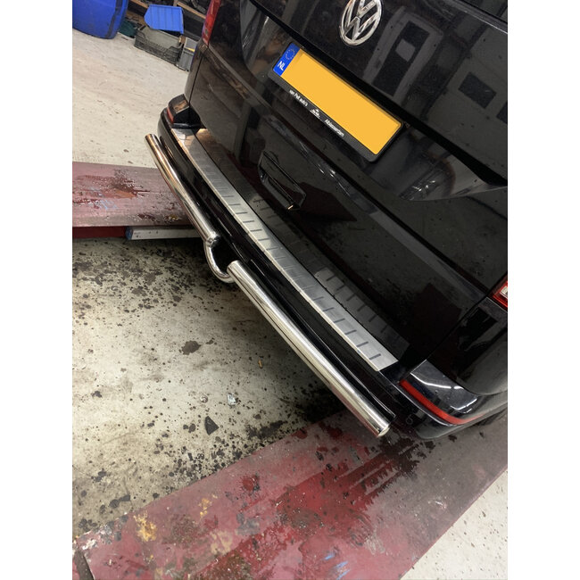 VW T6 Achterbar Rearbar met trekhaakvoorbereiding