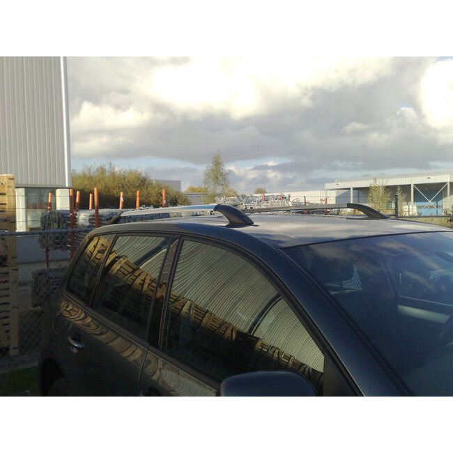 VW Touareg Dakrails Aluminium Chroom