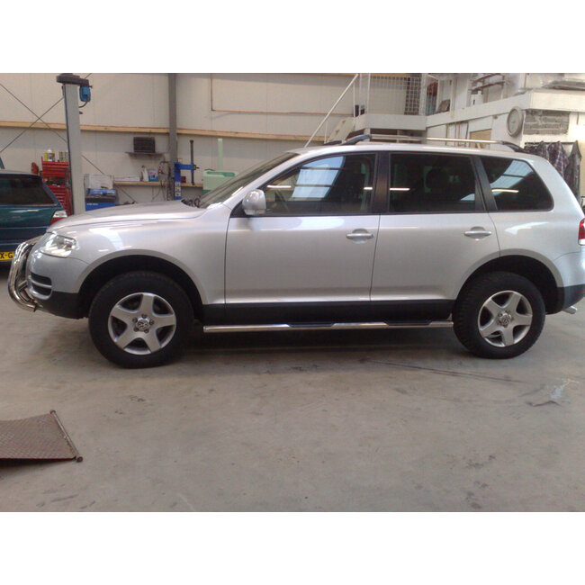 VW Touareg Dakrails Aluminium Chroom