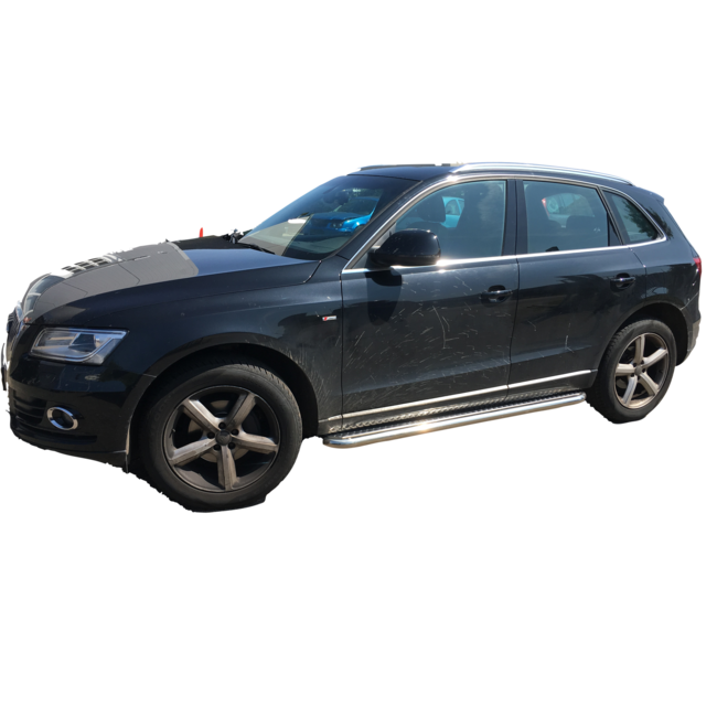 Audi Q5 Sidebars met rvs trede