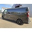 Opel Vivaro Renault Trafic Sidebars buis 60 mm met RVS trede Zwart gepoedercoat
