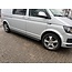 VW T5 T6 Sidebars buis 60 mm met RVS trede Zwart gepoedercoat