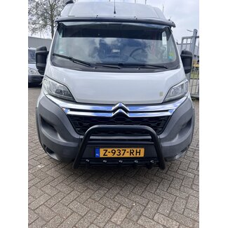 Fiat Ducato 250 vanaf 2014 Pushbar Bullbar Zwart gepoedercoat