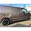 Peugeot Expert Citroen Jumpy Sidebars met RVS trede L2/L3 Zwart Gepoedercoat