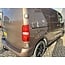 Opel Vivaro vanaf 2019 Sidebars met RVS trede L2/L3 Zwart Gepoedercoat