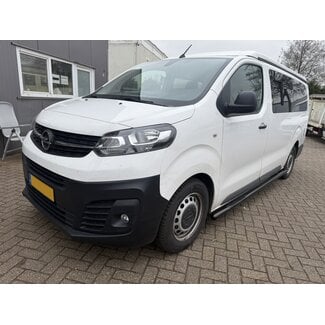 Opel Vivaro vanaf 2019 Sidebars met steps L2/L3 Zwart Gepoedercoat