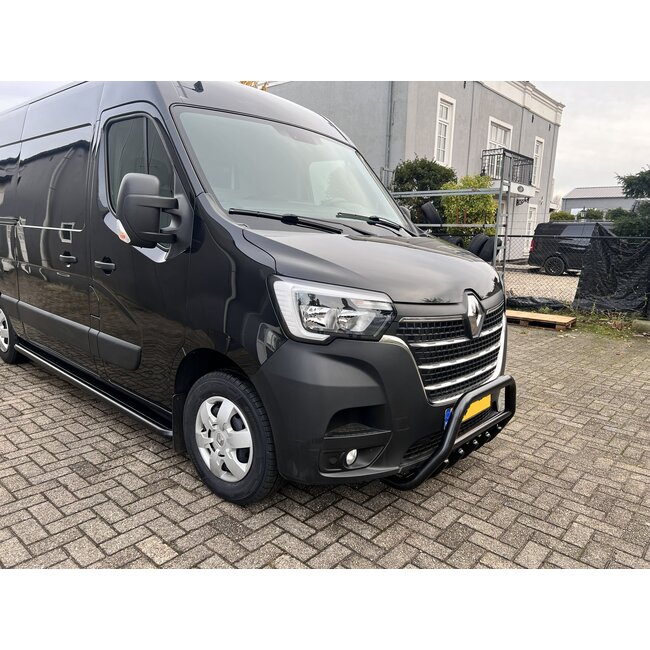Renault Master vanaf 2019 Sidebars met Platen zwart