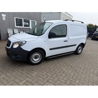Mercedes Citan vanaf 2012 Sidebars RVS trede Zwart gepoedercoat