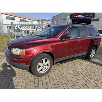 Volvo XC90 Sidebars met rvs trede Zwart