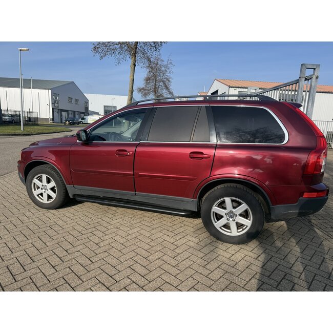 Volvo XC90 Sidebars met rvs trede Zwart