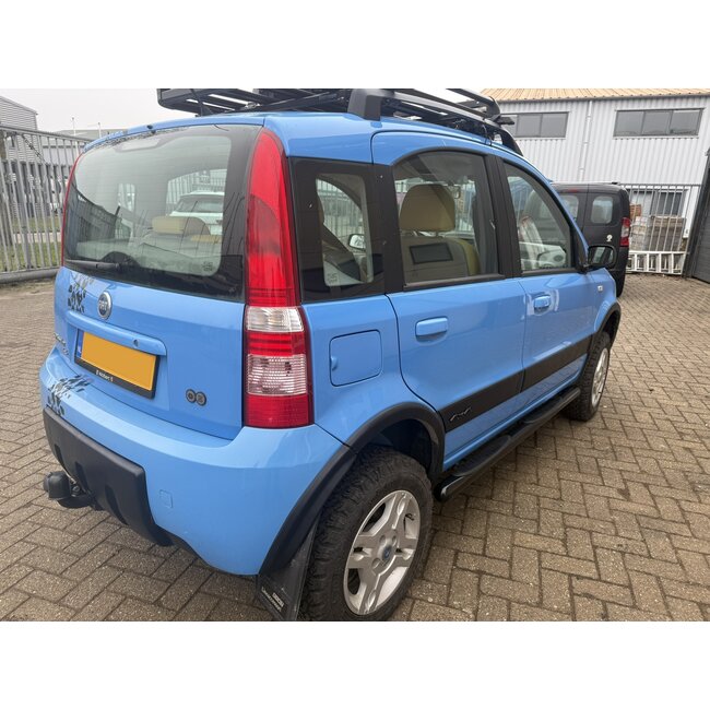 Fiat Panda Sidebars met steps zwart
