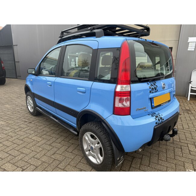 Fiat Panda Sidebars met steps zwart