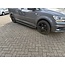 VW Caddy Maxi Sidebars met rvs trede zwart