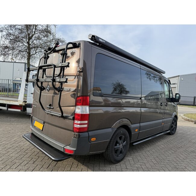 Mercedes Sprinter W906 Sidebars sidesteps met opstapjes Zwart L1