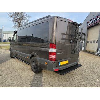Sprinter W906 Achteropstap Zwart Gepoedercoat