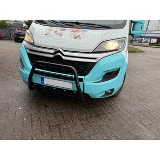 Citroen Jumper vanaf 2014 Pushbar Bullbar Zwart