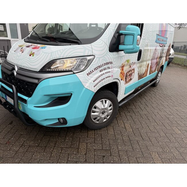 Citroen Jumper vanaf 2014 Pushbar Bullbar Zwart