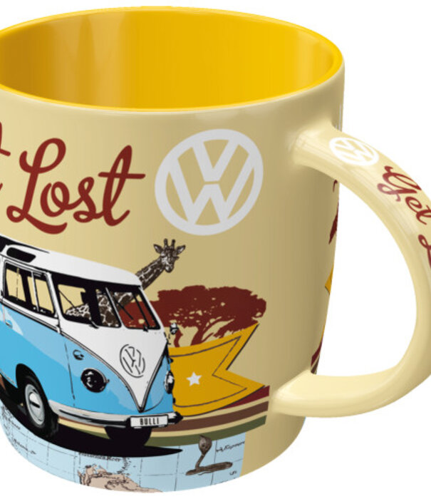 Nostalgic Art drinking cup - let's get lost