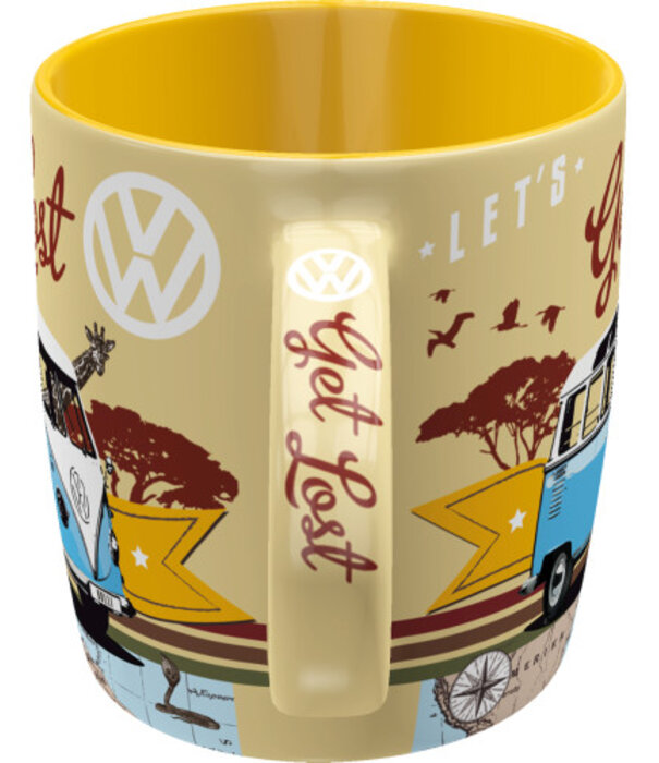 Nostalgic Art drinking cup - let's get lost