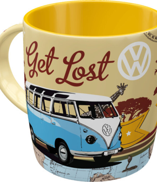 Nostalgic Art drinking cup - let's get lost