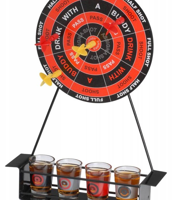La Chaise Longue drinking game - darts