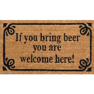 deurmat - if you bring beer