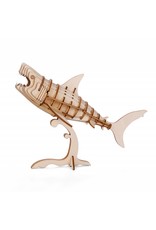 Kikkerland 3D houten puzzel - haai