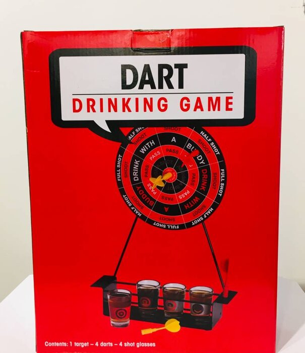 La Chaise Longue drinking game - darts